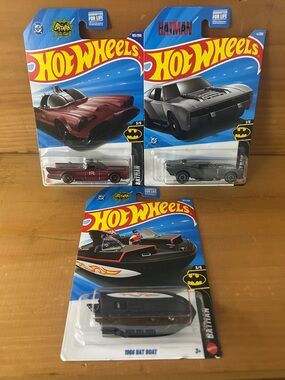 Hot Wheels Batman 3 Pack